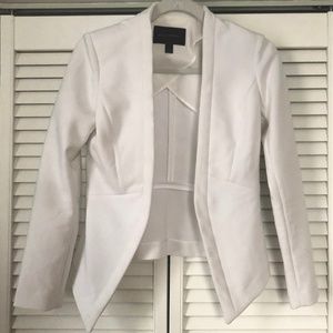 Pure White Banana Republic Blazer Size 0